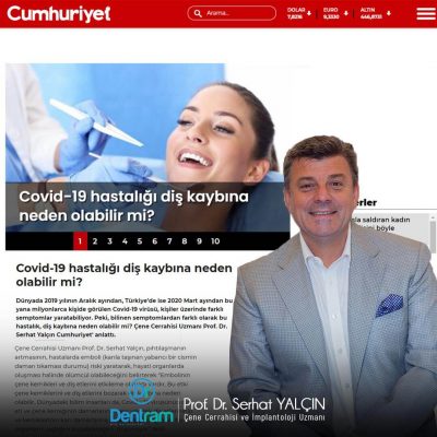 Prof. Dr. Serhat Yalçın Spoke to Cumhuriyet Newspaper