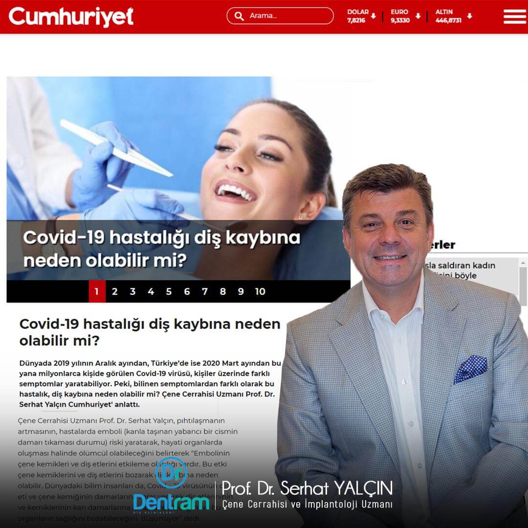 Prof. Dr. Serhat Yalçın Covid-19 İle İlgili Cumhuriyet’e Konuştu