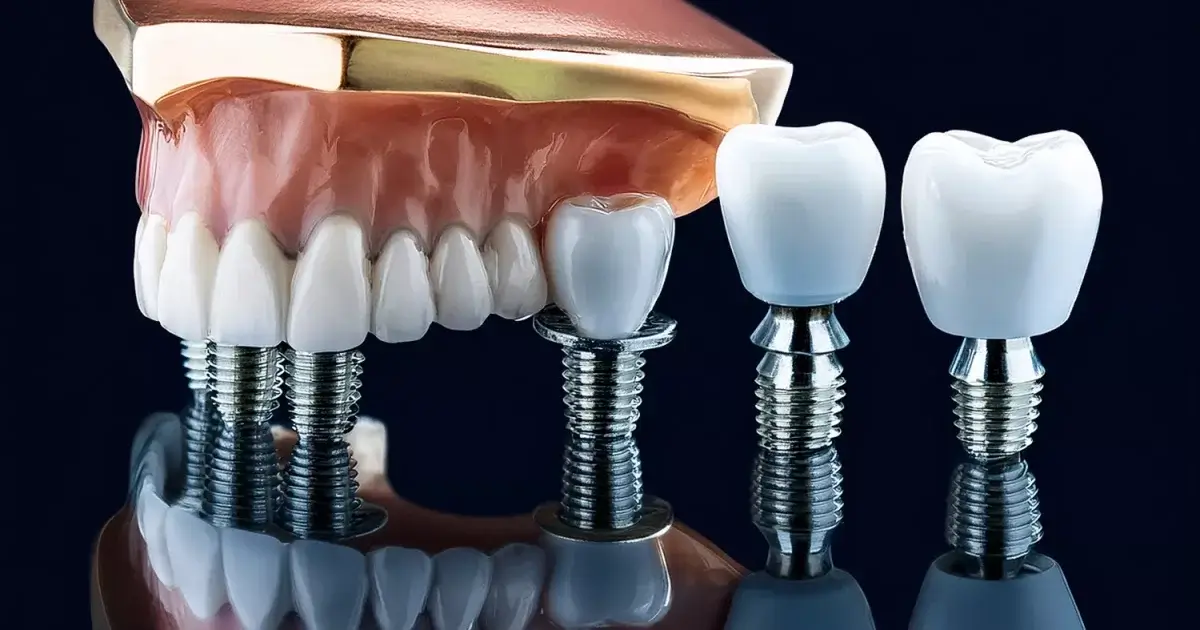 Zirkon ve seramik implant üstü dişler